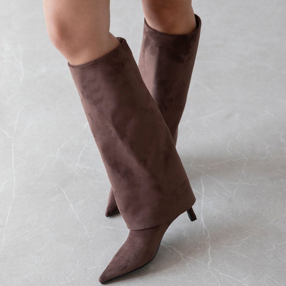 Mizu Brown Suede