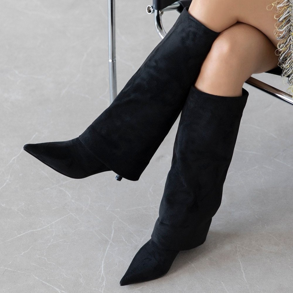 Mizu Black Suede