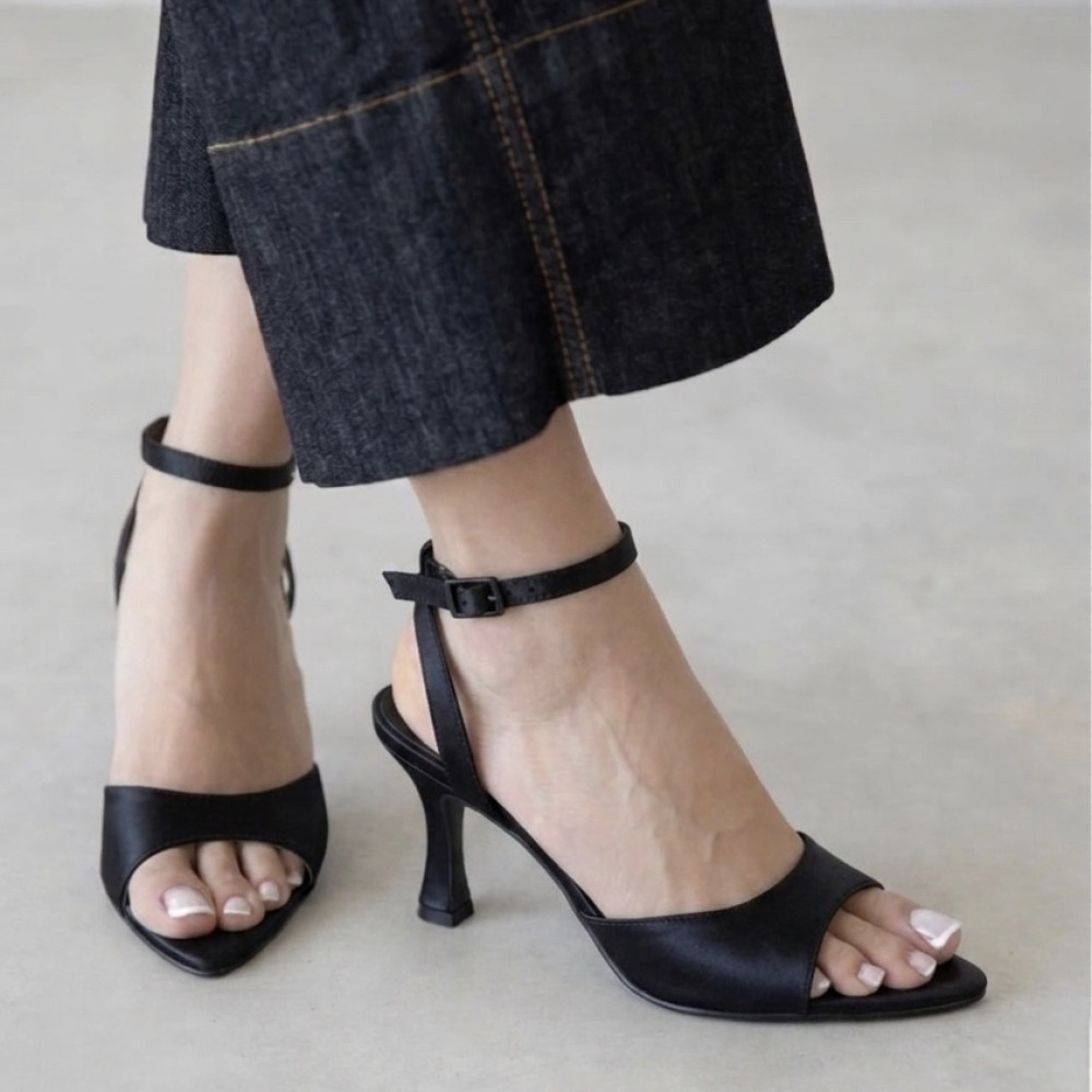 Boris Black Satin