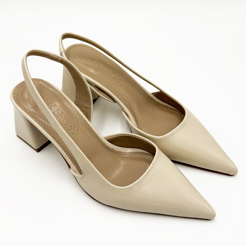 Luan Beige Leather