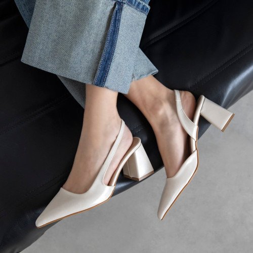 Luan Beige Leather Luan Beige Leather