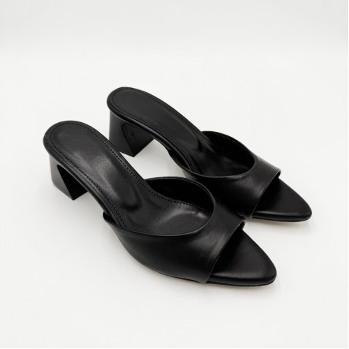 Morgana Black Leather