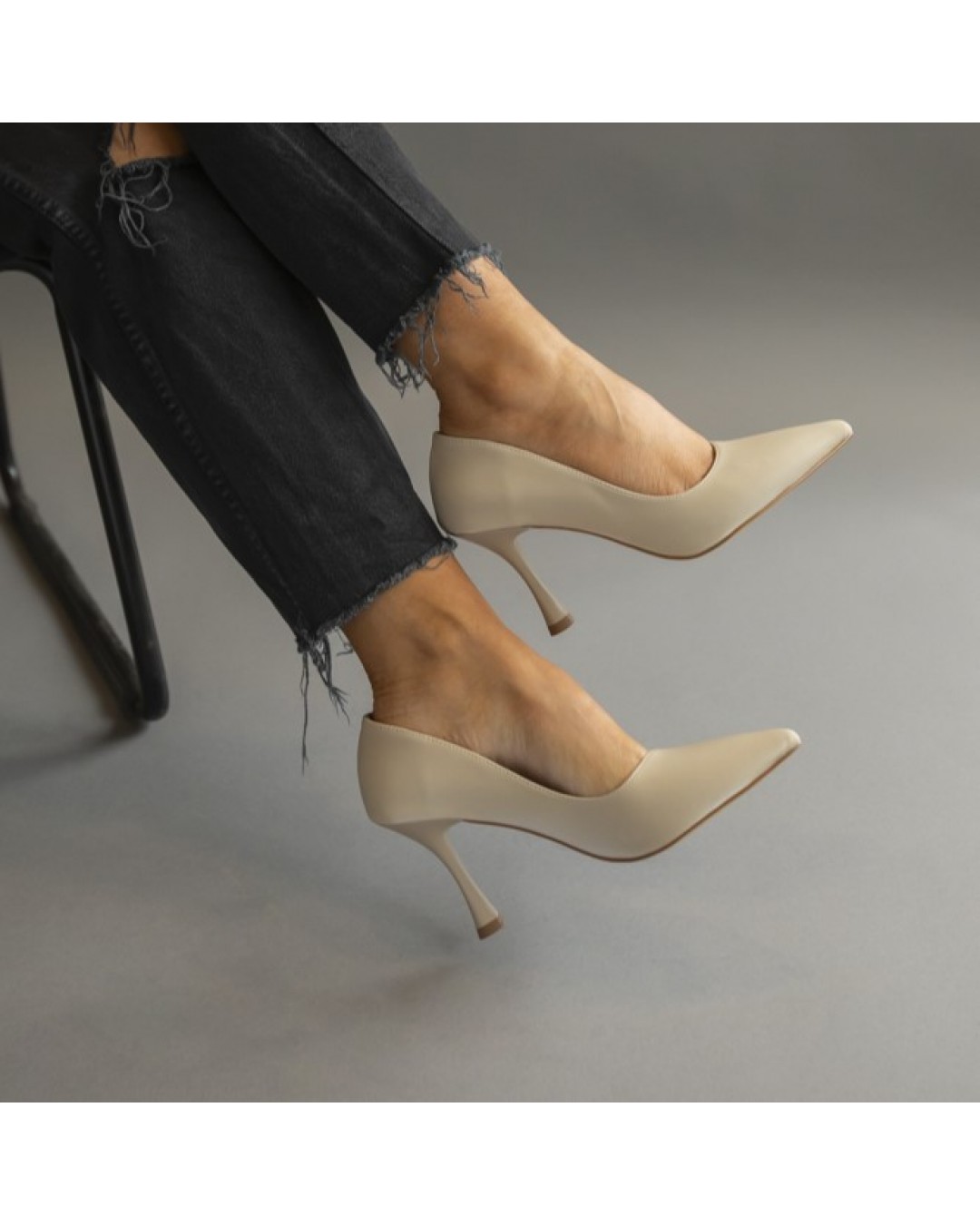 Stiletto Beige Stiletto Beige